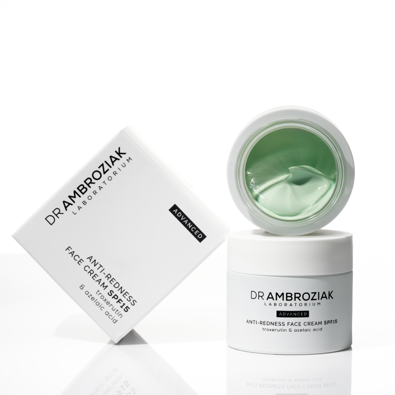 DrAmbroziak Anti-Redness Face Cream Krem do skóry naczynkowej z SPF15 50ml