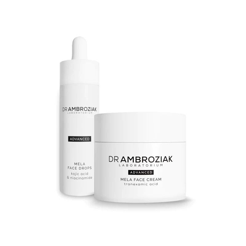 DrAmbroziak Mela Face Set – Zestaw na przebarwienia