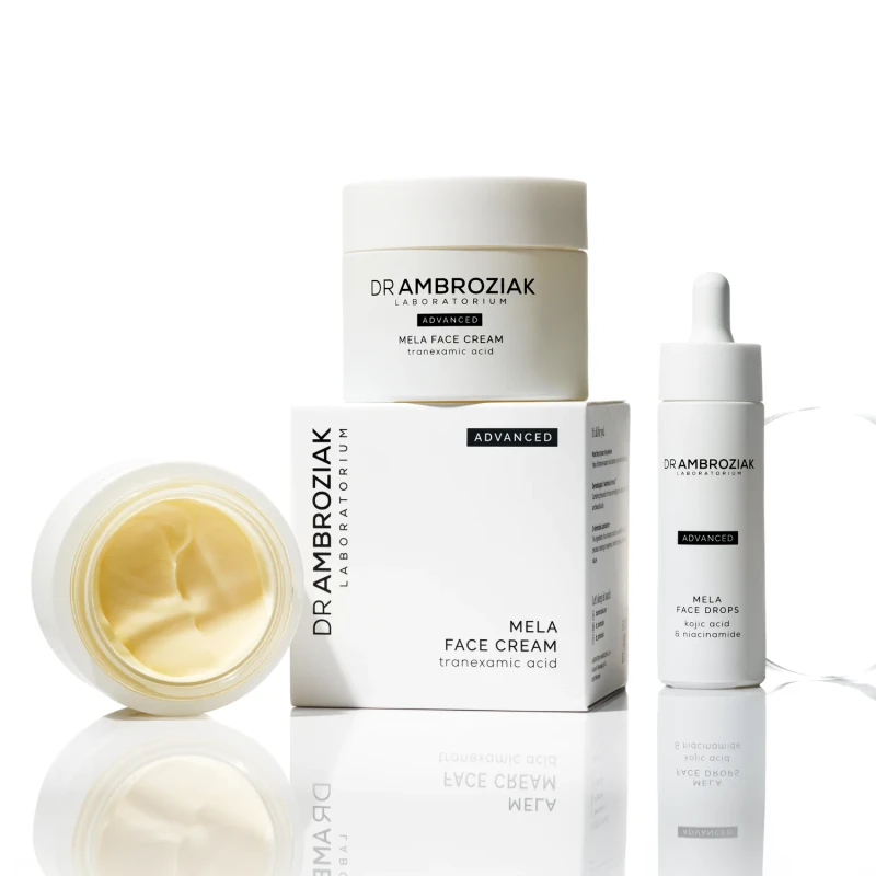 DrAmbroziak Mela Face Set – Zestaw na przebarwienia