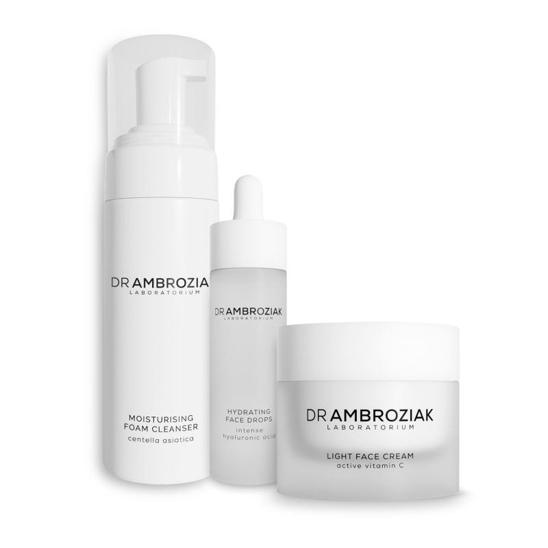 Dr Ambroziak Intense Hydration Set Zestaw Intensywnie Nawilżający