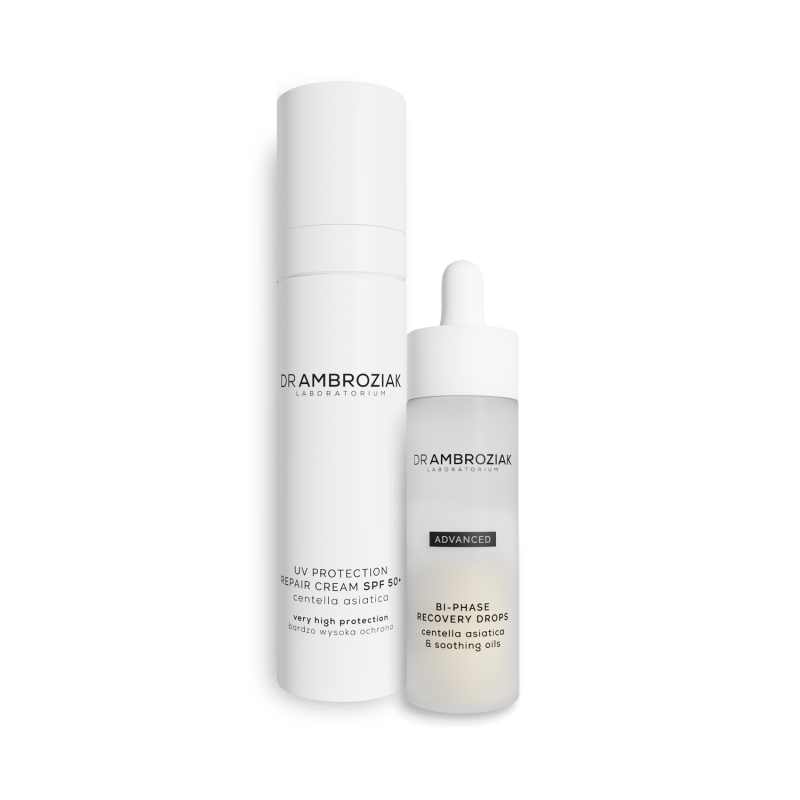 UV-krem-BI-PHASE_Dr Ambroziak Sun Protection &amp; Repair Skin Set – Zestaw całoroczna ochrona skóry