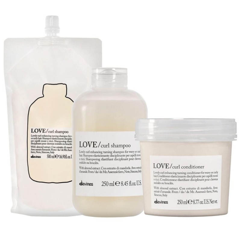 davines-love-curl-definition-refill-trio