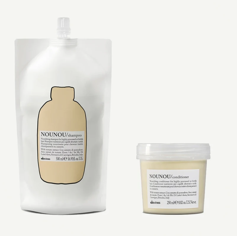 Davines zestaw - NOUNOU szampon 500 ml, odżywka 250 ml