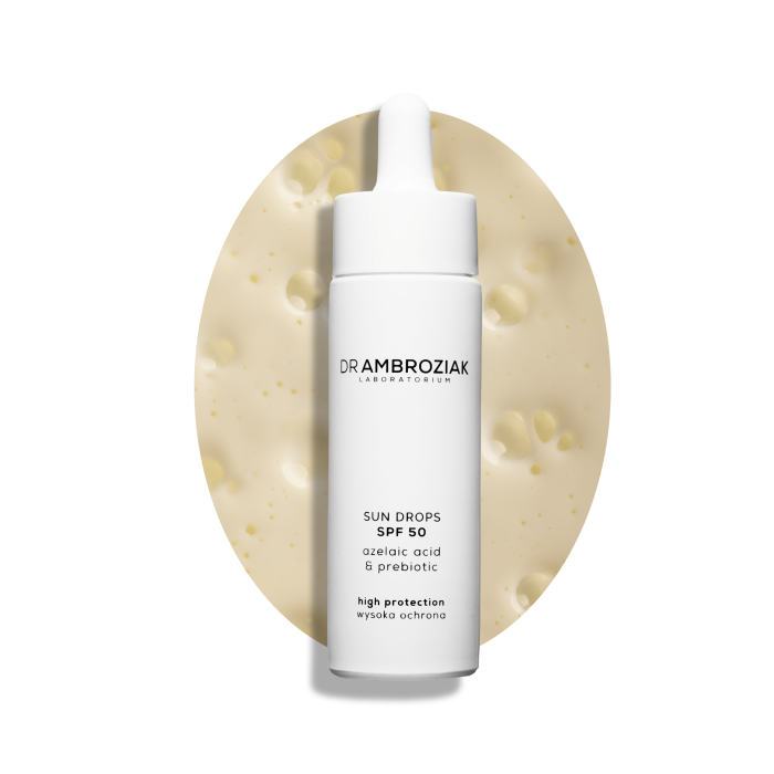 Dr Ambroziak Sun drops SPF50 - Serum ochronne z filtrem 30 ml