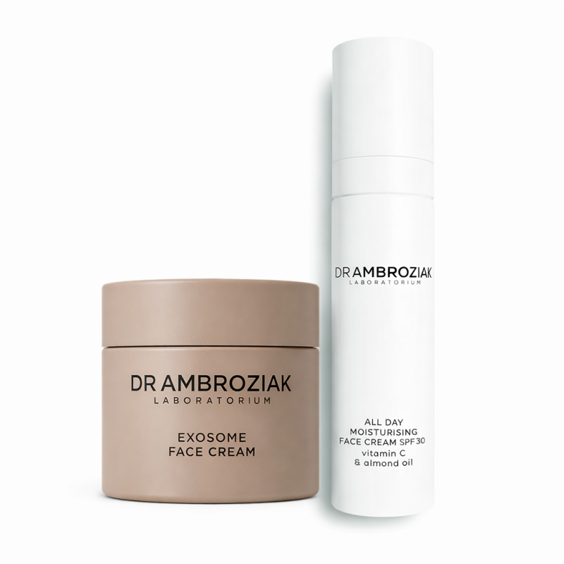 Dr Ambroziak zestaw EXOSOME Face Cream i All Day Moisturising Face Cream