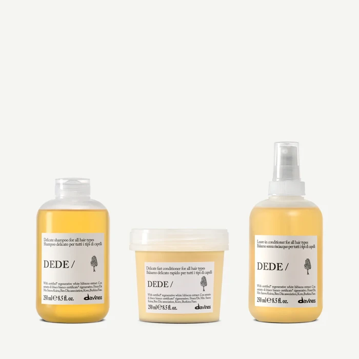 Zestaw Davines DEDE Shampoo 250 ml + DEDE Conditioner 250 ml + DEDE Hair Mist 250 ml