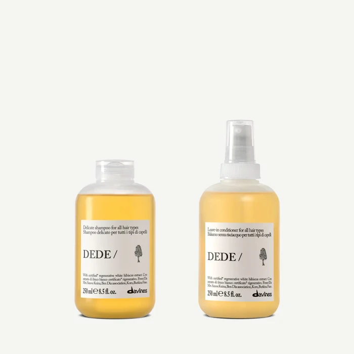 Zestaw Davines DEDE Shampoo 250 ml + DEDE Hair Mist 250 ml