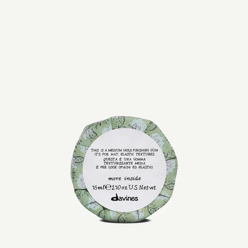 Davines Medium Hold Finishing Gum - średnio utrwalająca guma do wykończenia fryzury 75 ml