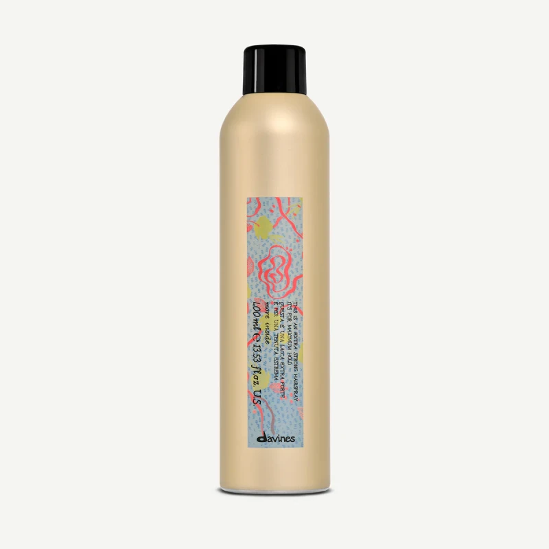 Davines Extra Strong Hairspray - bardzo mocny lakier do włosów 400 ml