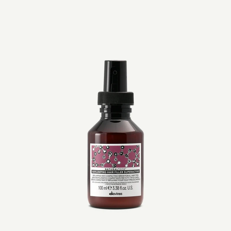 Davines REPLUMPING Hair Filler Superactive - Zagęszcza, ożywia i uelastycznia strukturę włosów 100 ml
