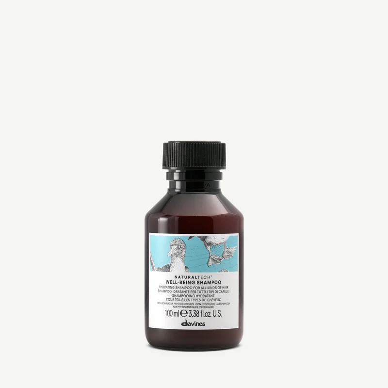 Davines Well-being Shampoo - nawilżający szampon do wszystkich rodzajów głowy 100 ml