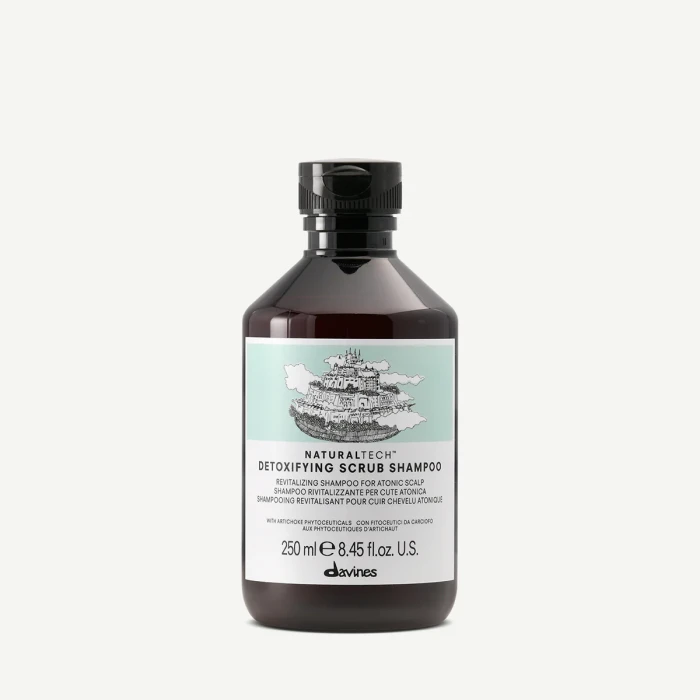 Davines Detoxifying Scrub - szampon do zwiotczałej skóry głowy 250 ml