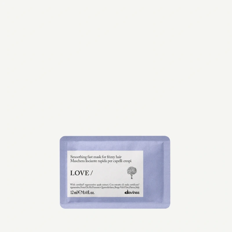 DAVINES NEW ESSENTIAL HARICARE maska do włosów LOVE Smoothing Mask 12 ml.webp