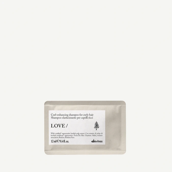 DAVINES NEW ESSENTIAL HARICARE Szampon do włosów LOVE CURL Shampoo 12 ml.webp