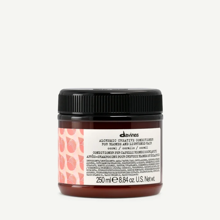 Davines Alchemic Creative Coral - odżywka do kreatywnej koloryzacji, odcień koralowy 250 ml