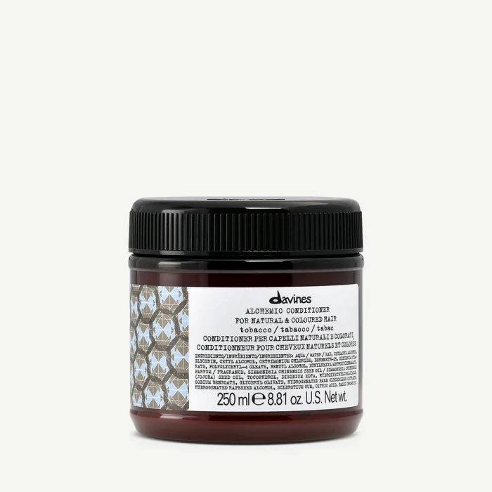 Davines Alchemic Tobacco - odżywka koloryzująca do włosów brązowych lub jasnobrązowych 250 ml